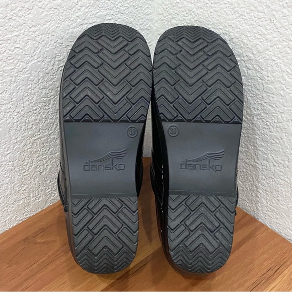 DANSKO Professional Clogs Brown Croc Patent Leather Nurse Shoes Size 38 7.5-8 US - Picture 10 of 16